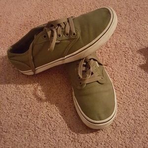 Olive green Vans